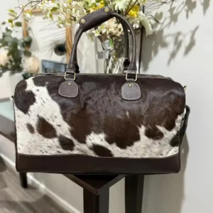 Cowhide Travel bag / Overnight bag