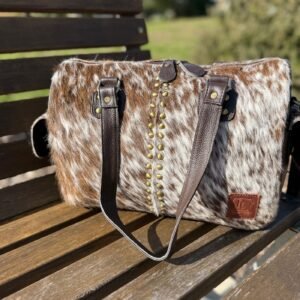 Leather Lovers Cowhide Mini Duffel Bag