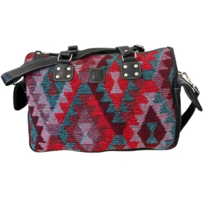 Leather Lovers Western/Vintage Fabric Mini Duffel Bag
