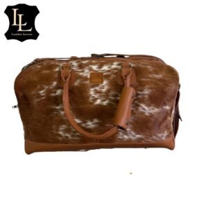 Leather Lovers Cowhide Large Duffel Bag