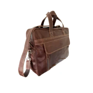 Leather Lovers - Cow Leather Briefcase Laptop Bag