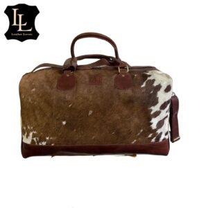 Leather Lovers Cowhide Large Duffel Bag