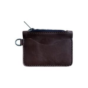 Leather Lovers Zipper Card and Cash Wallet