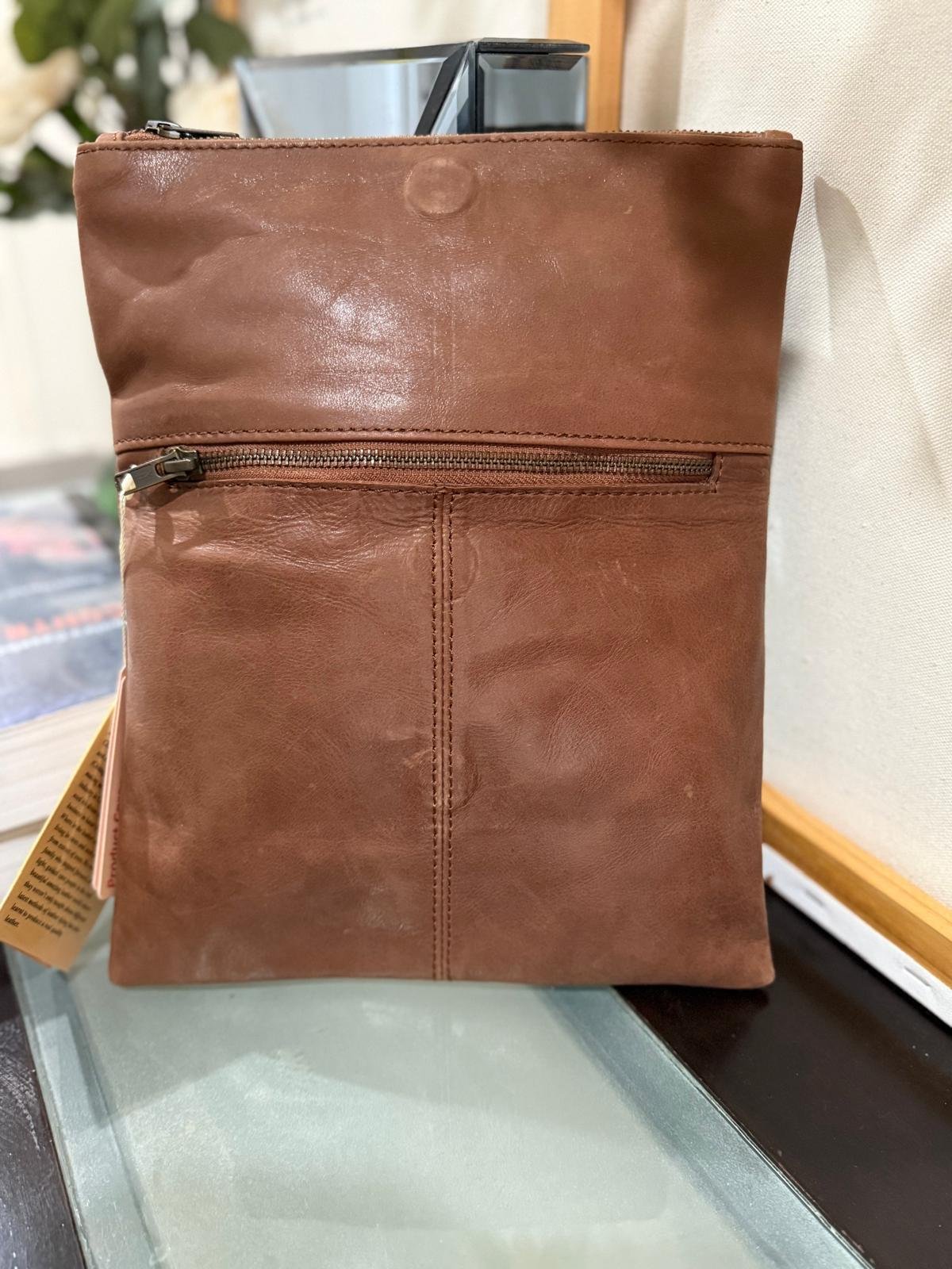 Leather Folded Pouch