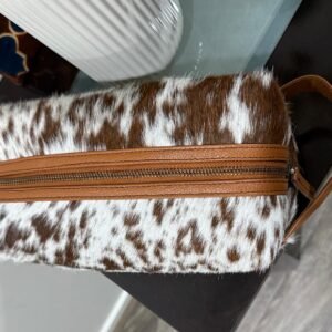 Cowhide Toiletry Bag – Genuine Travel Case