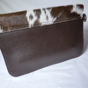 Slim Crossbody Bag Cowhide – Stylish Genuine Leather Bag for Women