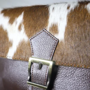 Slim Crossbody Bag Cowhide – Stylish Genuine Leather Bag for Women