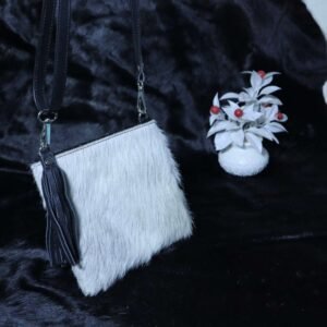 Phone Crossbody Case Cowhide Handmade Mobile Pouch