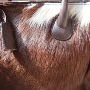 Cowhide Fine Tote Bag – Stylish Large Handbag for Women